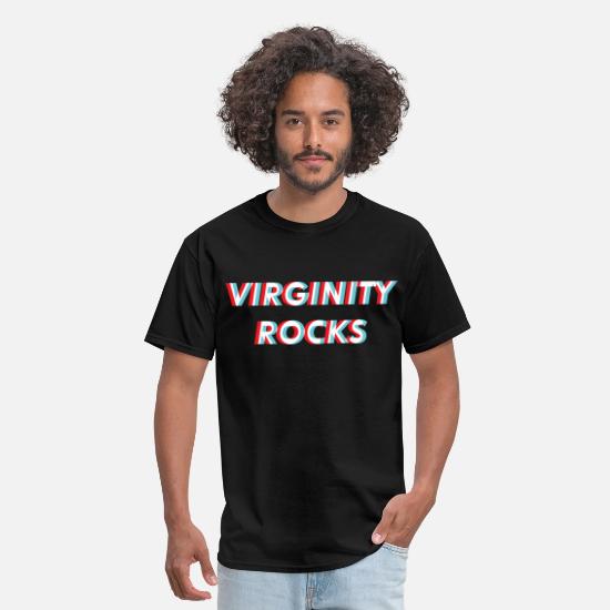 Virginity Rocks' Men's T-Shirt 